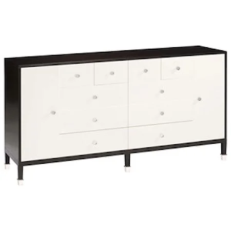 Monroe Dresser with Soft Close Drawers and Adjustable Shelves